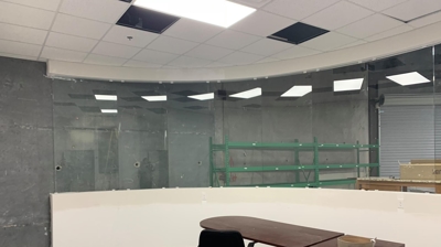 Frameless Partition Glass Photo