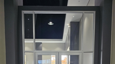 Framed Partition Glass Photo