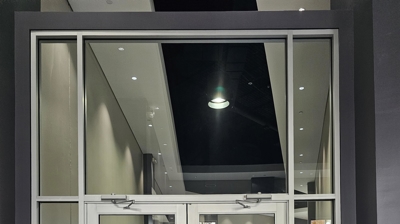 Framed Partition Glass Photo