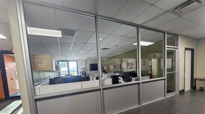 Framed Partition Glass Photo