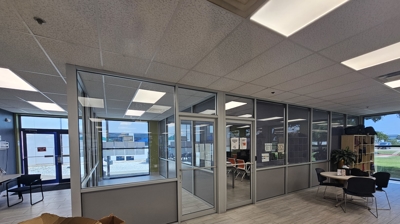 Framed Partition Glass Photo