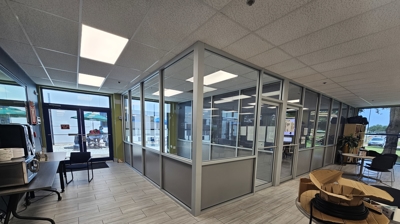 Framed Partition Glass Photo