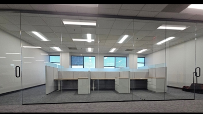 frameless partition glas Photo