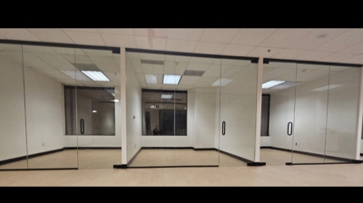 frameless partition glas Photo