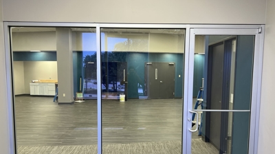 Framed Partition Glass